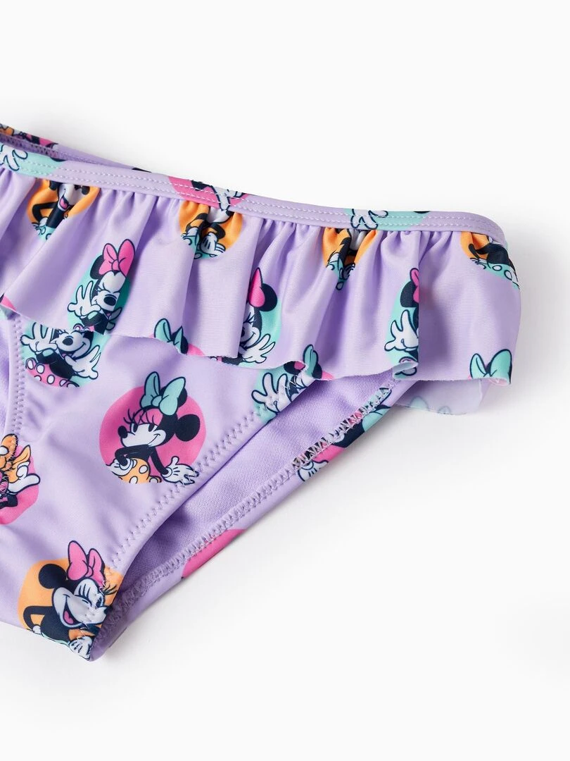 Maillot De Bain UPF 60 Pour Fille 'Minnie'  LICENSE   Mauve