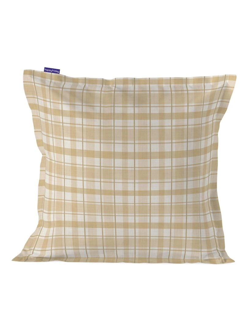 Housse de coussin Azahara "Happyfriday"   Blanc