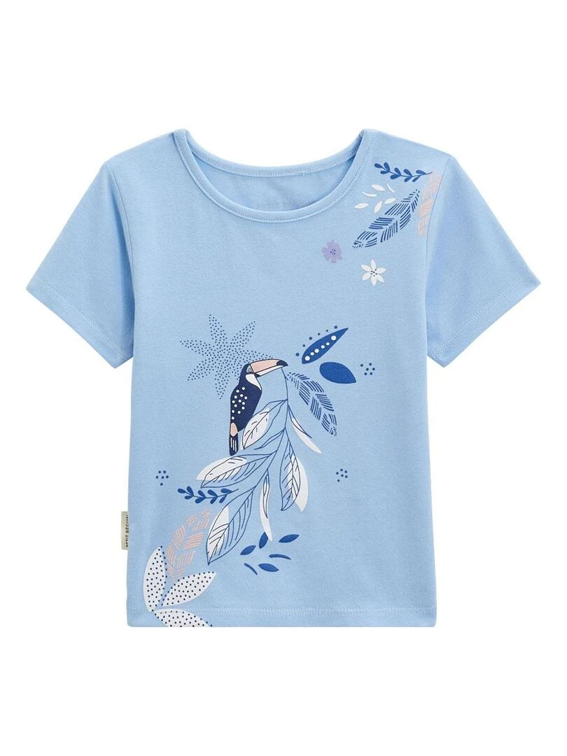 Lot de 2 t shirts enfant Moorea Ecru