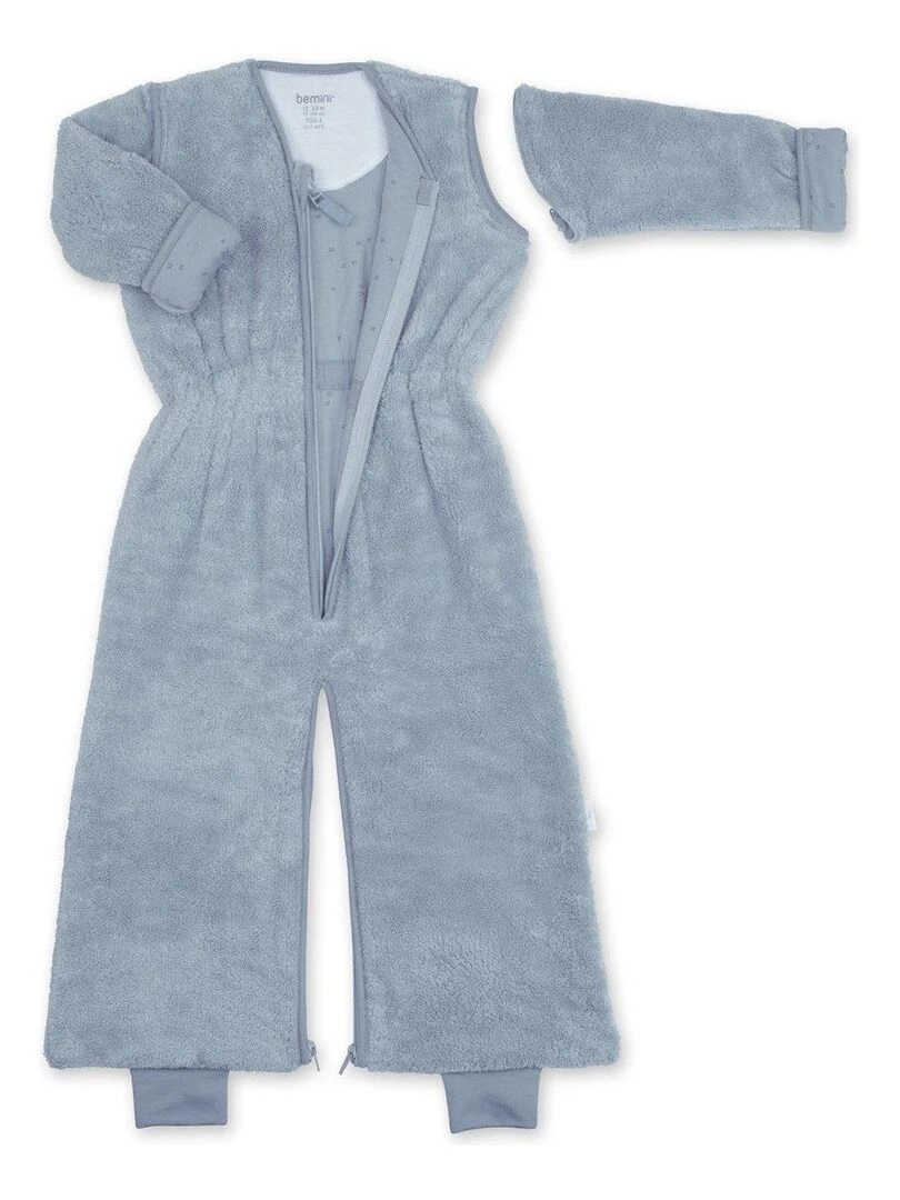 Bemini Gigoteuse jambes séparables Softy et jersey Bleu gris