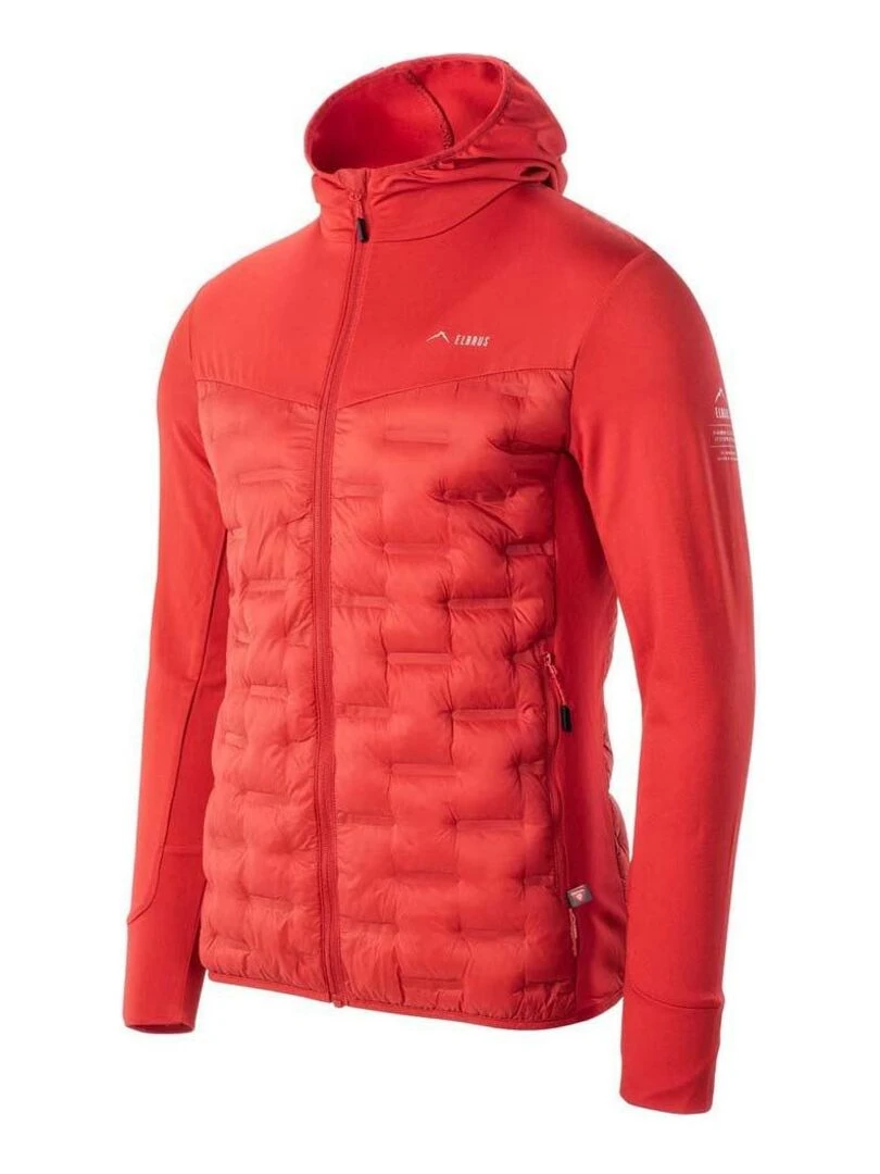 Elbrus   Veste matelassée ELIM   Rouge cerise