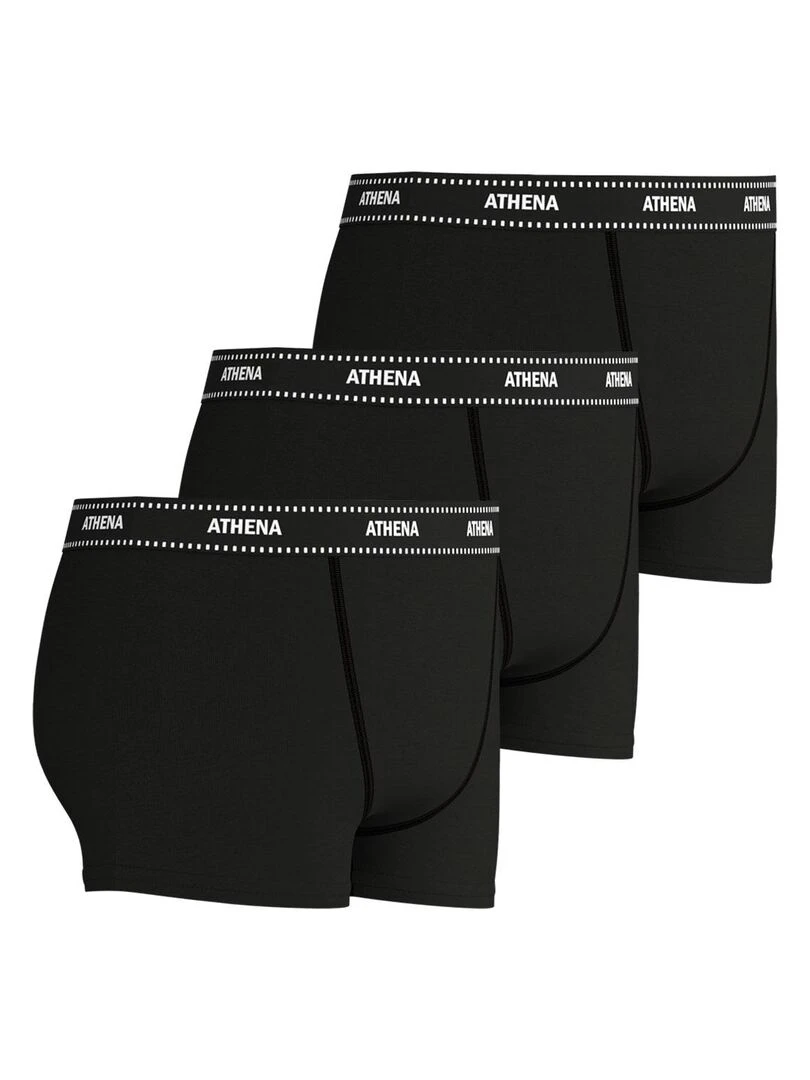 Lot de 3 boxers garçon My Petit Prix Noir