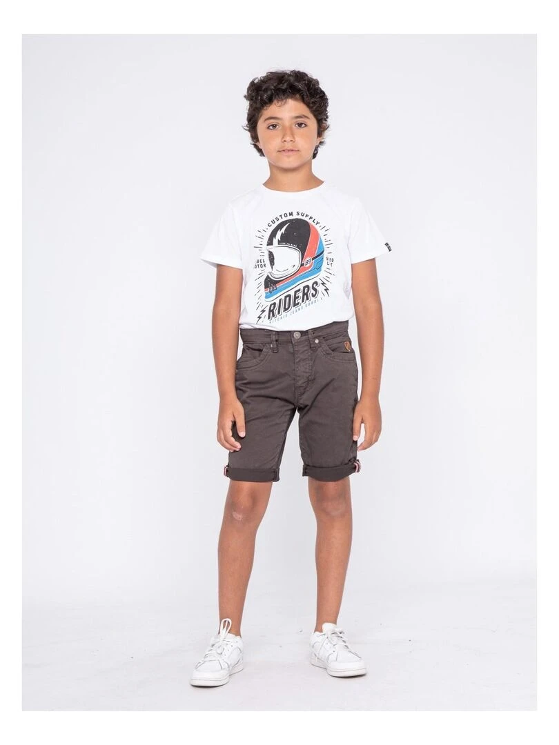 Bermuda BLOCHELLI J   Gris foncé