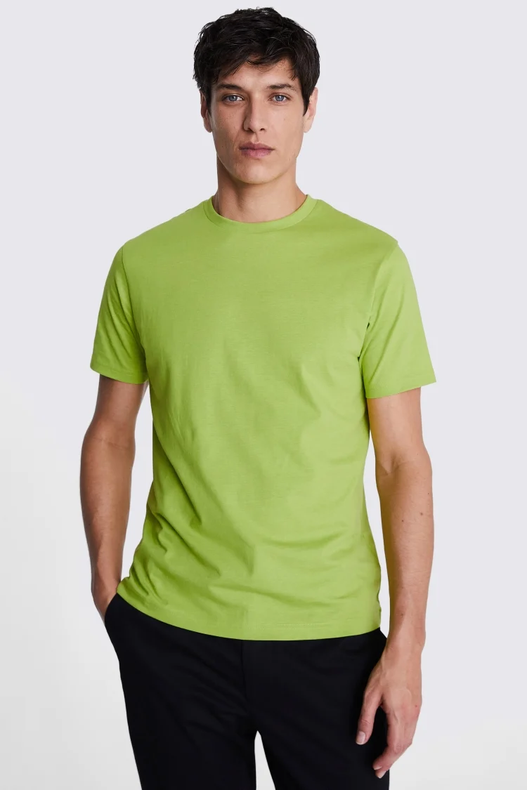 Light Grey Marl Crew Neck T-Shirt   Buy Online at Moss