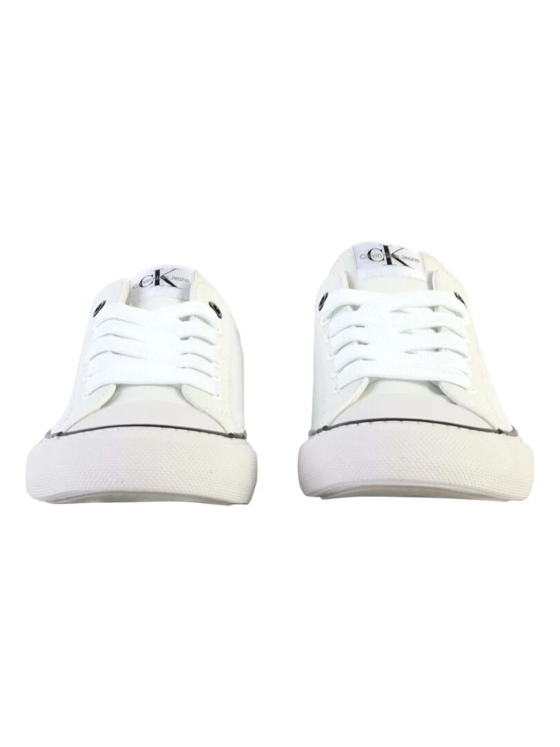 Basket à Lacets Enfant Calvin Klein Low Cut Lace Up   Blanc