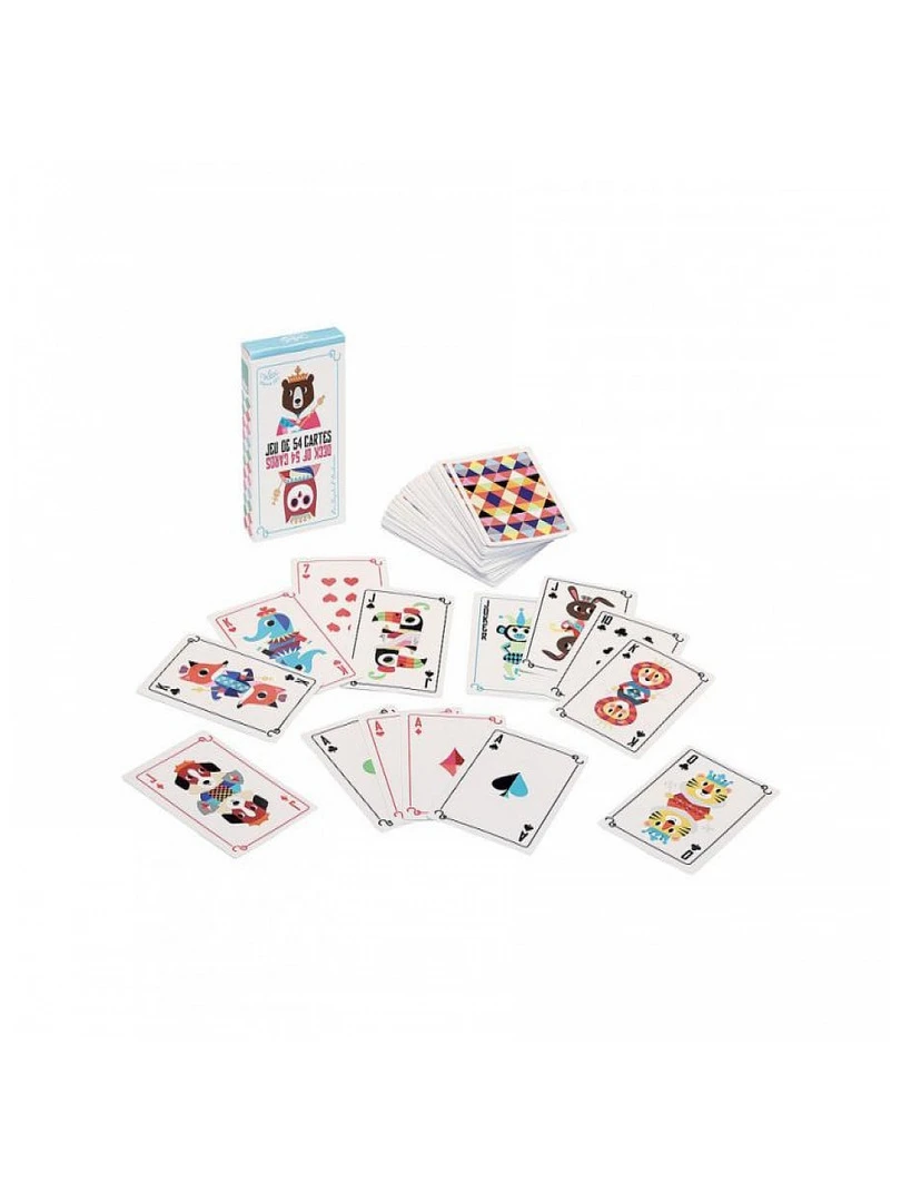 Jeu De 54 Cartes Figures Classiques   N/A