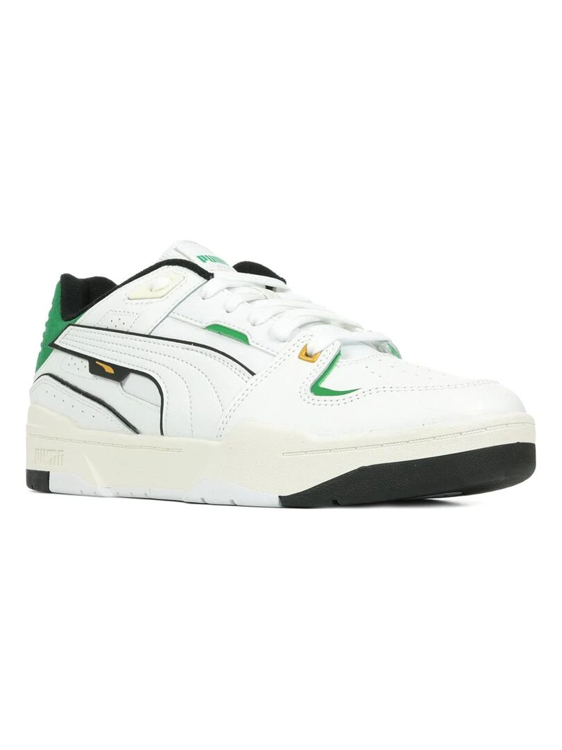 Baskets PUMA Slipstream Bball Blanc Vert