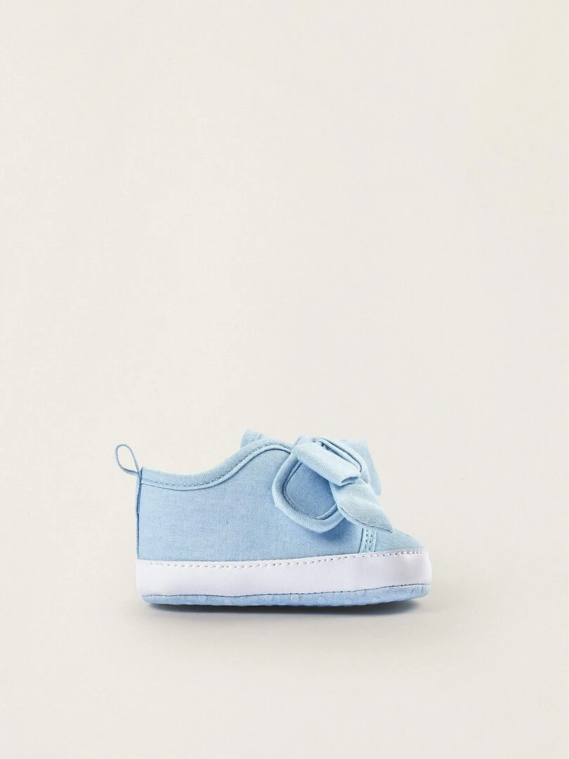 Chaussures à Lacets pour Nouveau Né ATLANTIC COMPANY Bleu clair