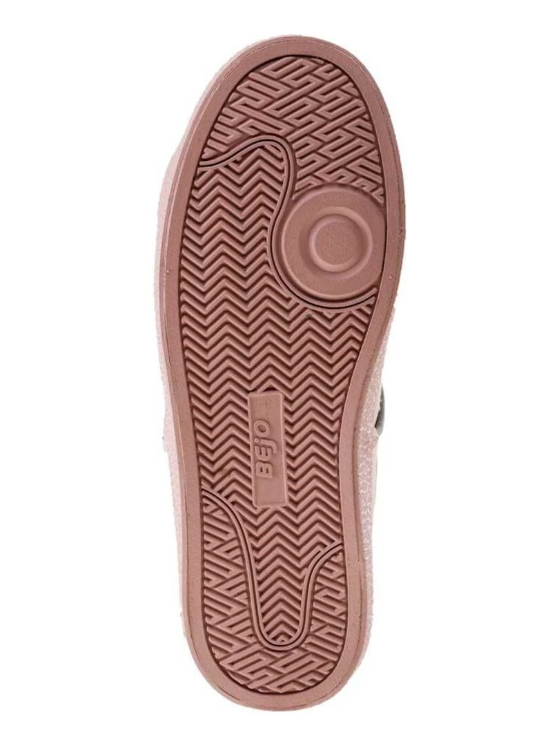 Bejo   Baskets MANOLO   Vieux rose