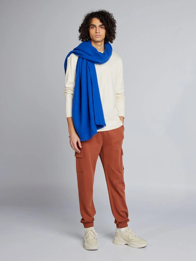 Pantalon de jogging style cargo Marron