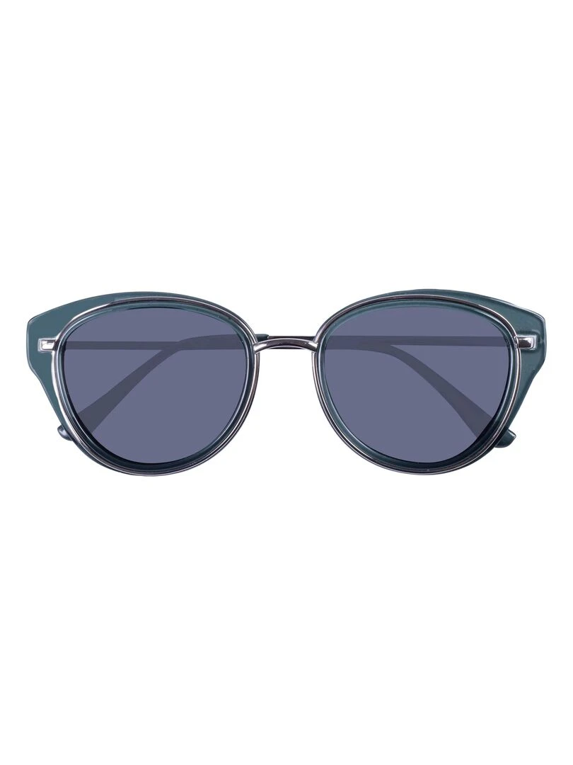 Lunettes de Soleil Argent Translucide Argent