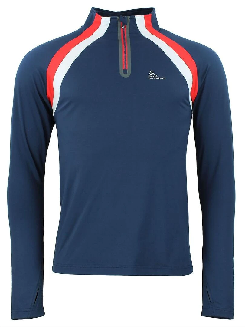 Top technique homme CRANIUM PEAK MOUNTAIN Bleu marine