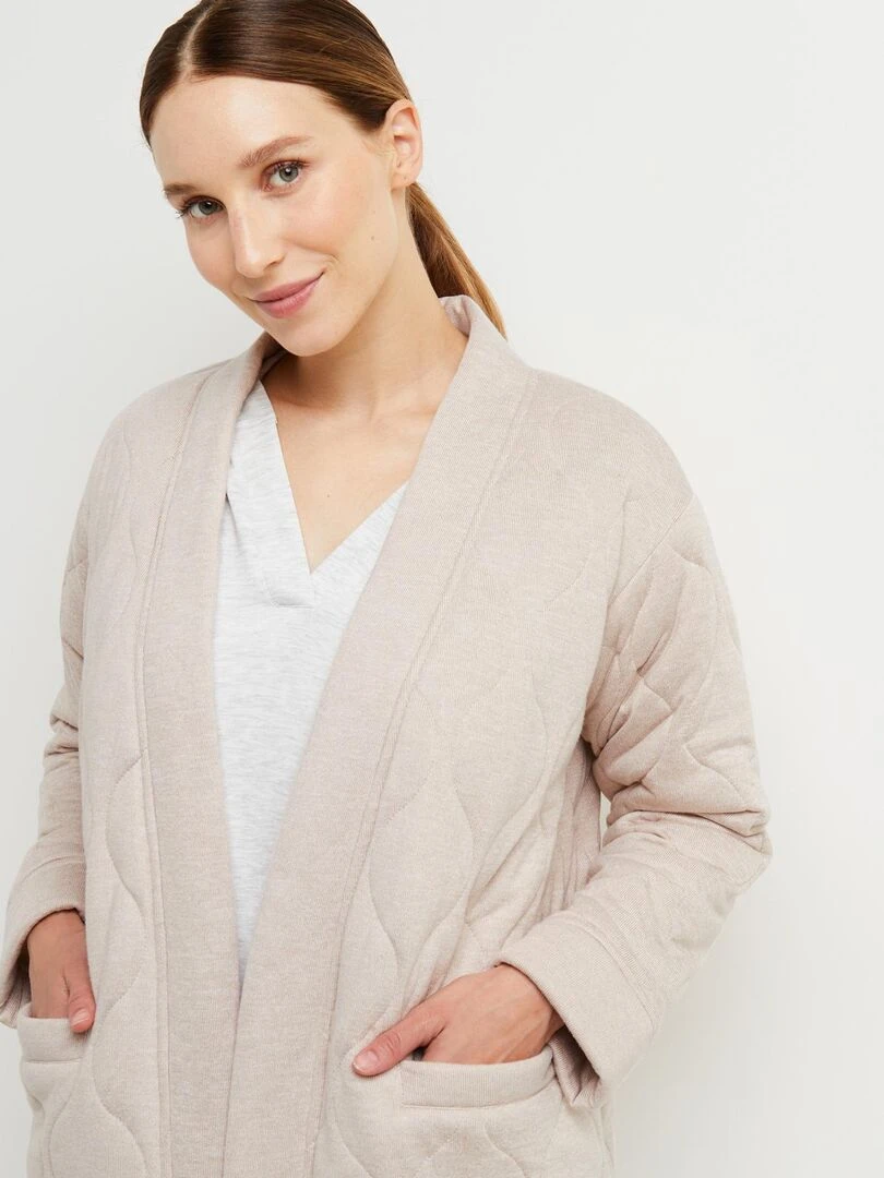 Veste maille Celestine   RougeGorge Lingerie   Beige