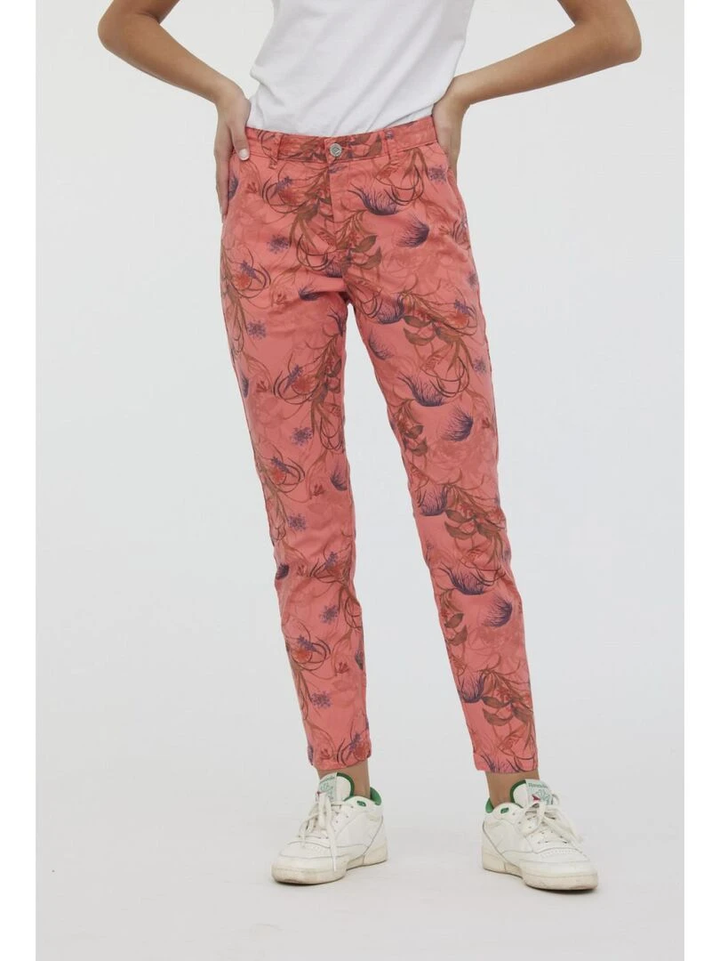 Lee Cooper Pantalon coton chino JEMILA Orange