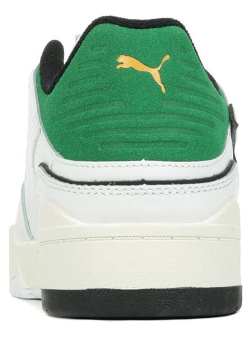 Baskets PUMA Slipstream Bball   Blanc Vert