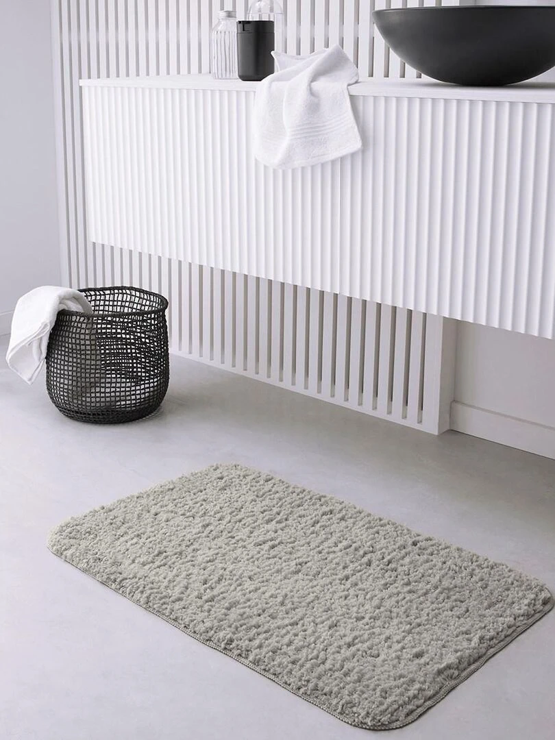 Tapis de bain tufté uni 'ESSENTIAL' 'TODAY' Beige