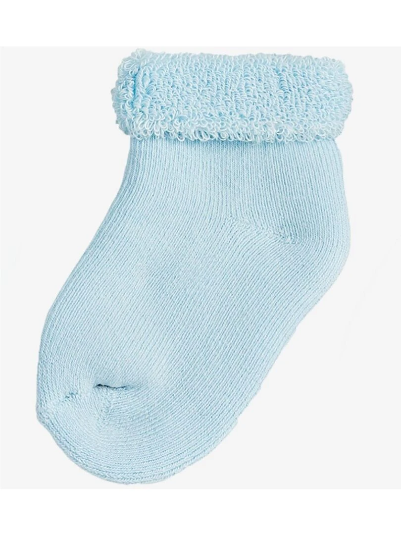 Lot de 3 paires de chaussettes   Bleu