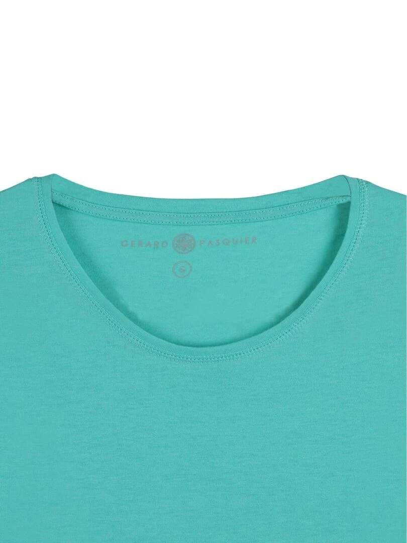 T shirt rond MARINE   Gérard Pasquier   Vert