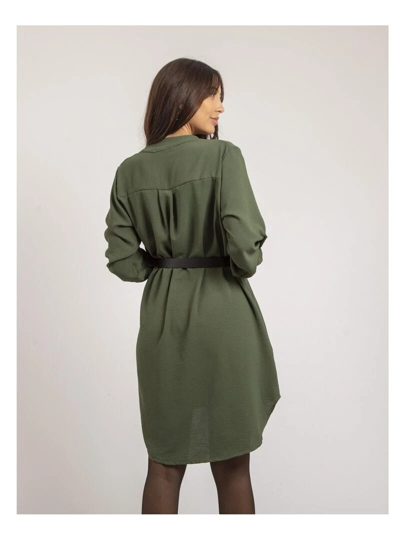 Robe courte ample INAAM Kaki