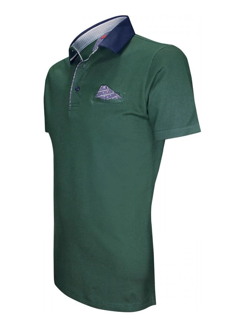 Polo mode GARBATELLA   Vert