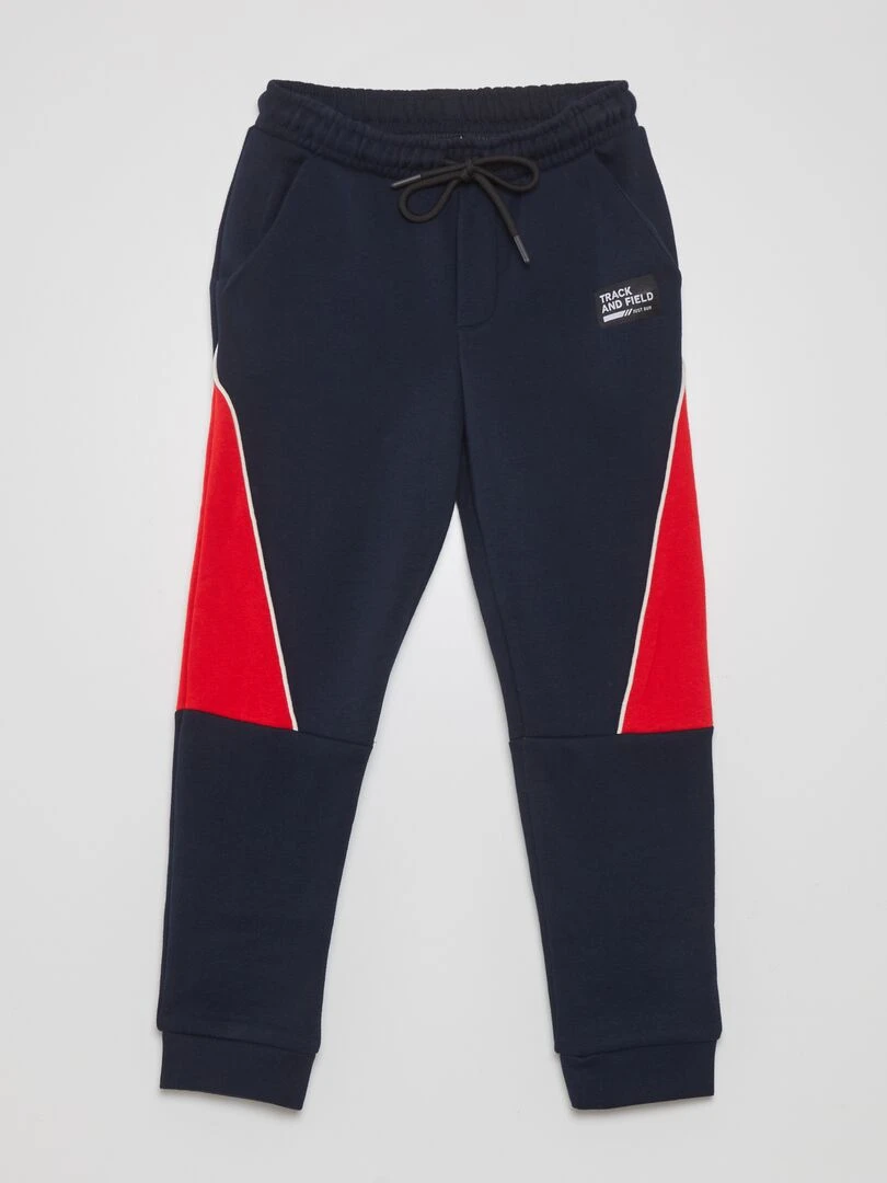 Jogging bicolore Bleu