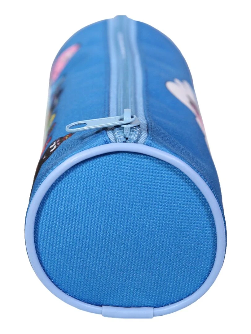 BAGTROTTER Trousse scolaire ronde Barbapapa Bleue Bleu