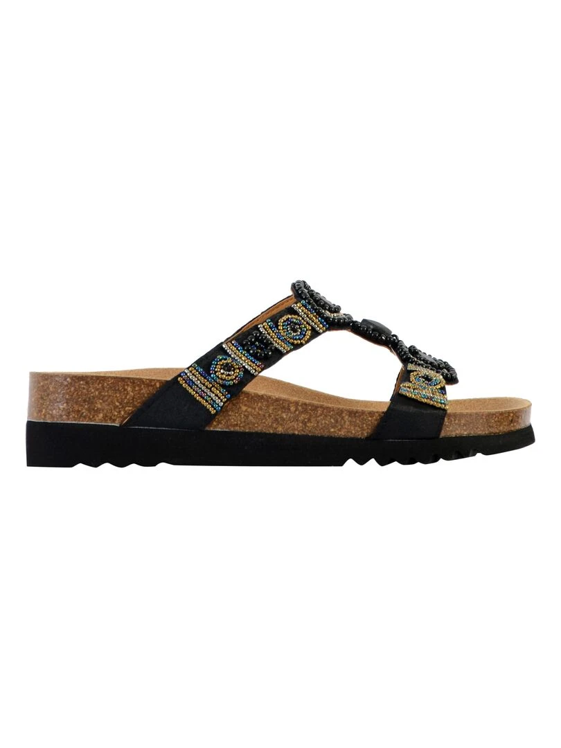 Mules à Enfiler Scholl New Bogota'Wedge Noir