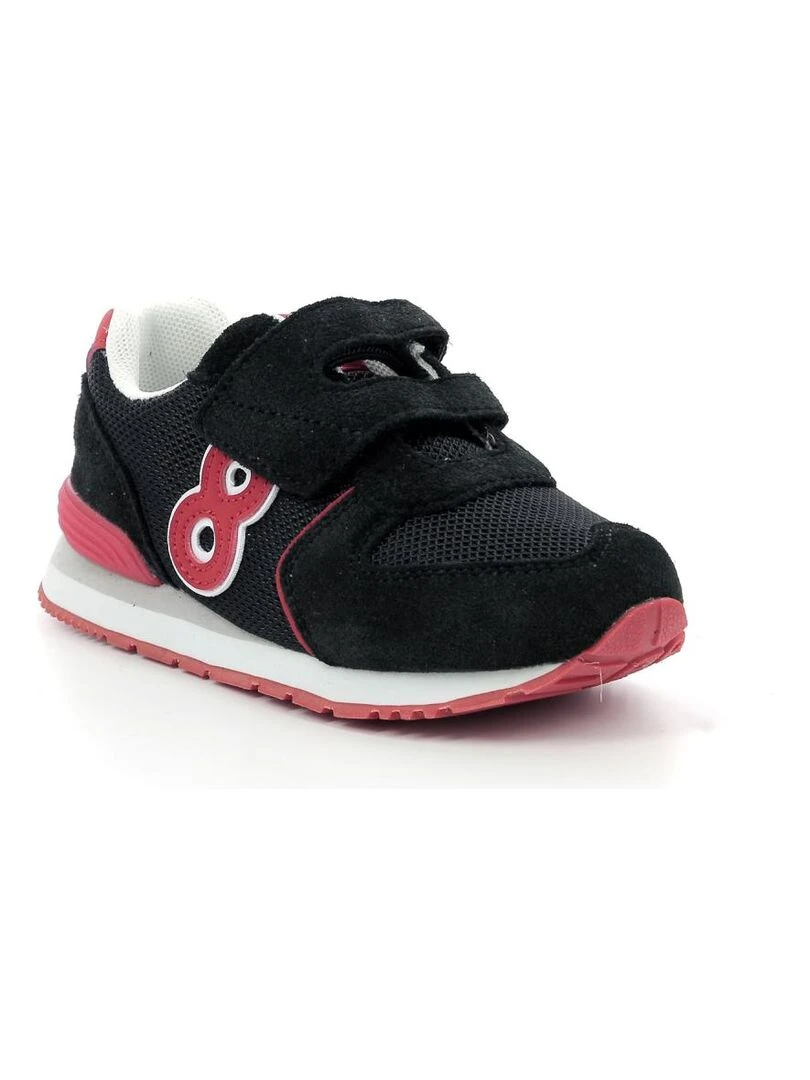 Sneakers basses Textile mesh Snookies Noir