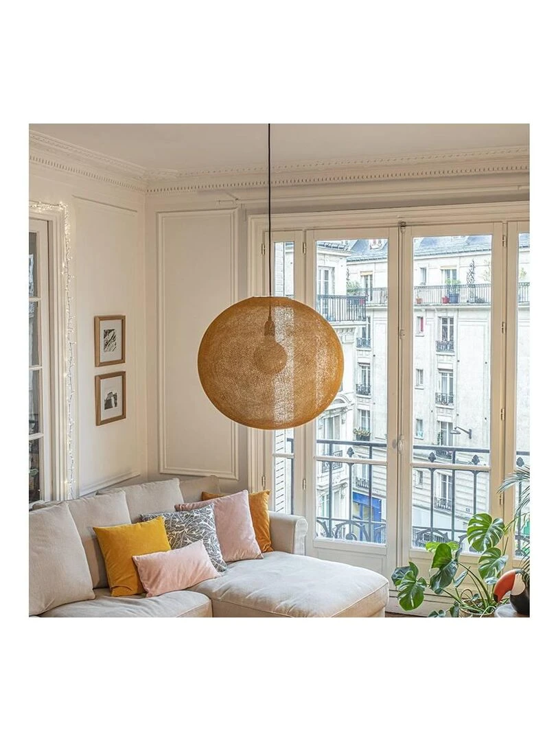 Globe Light XL 50cm   Marron tabac