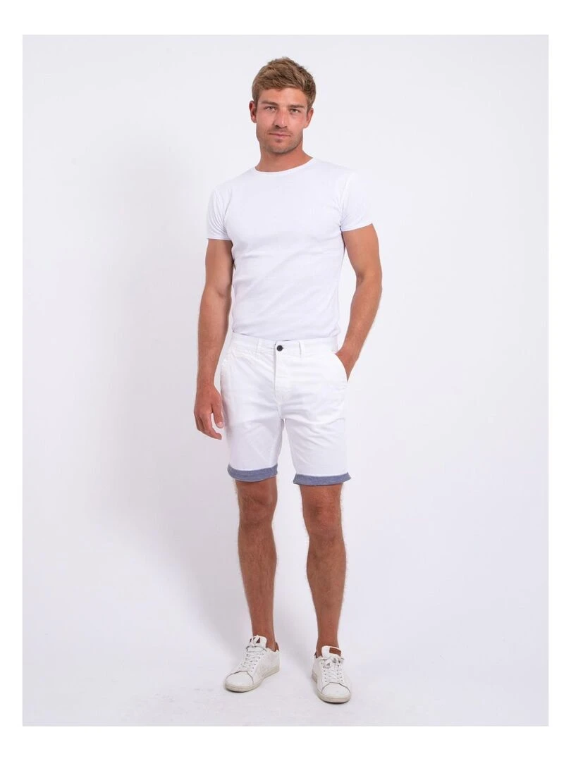Bermuda chino BAZY   Blanc