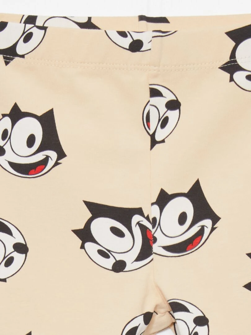 Legging 'Felix the cat'   Beige