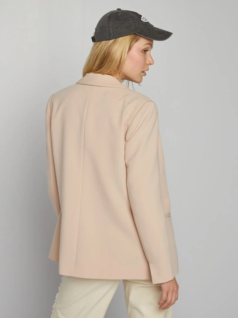 Veste blazer mi longue   Beige