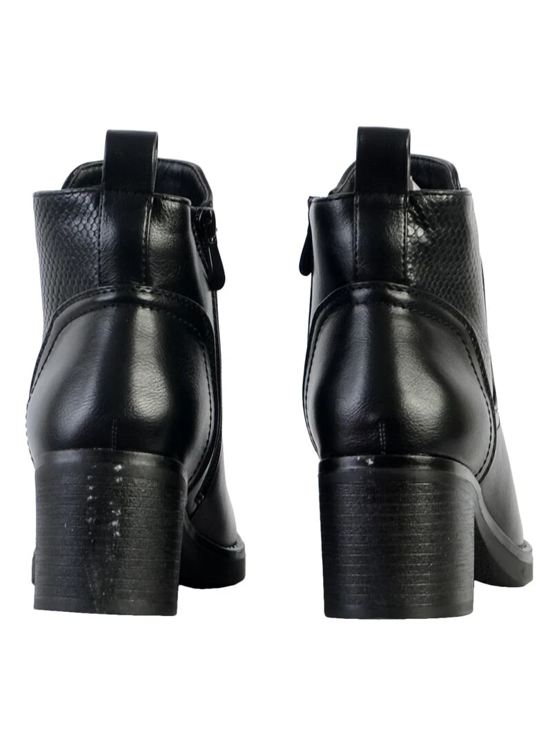 Bottines à Talon The Divine Factory   Noir