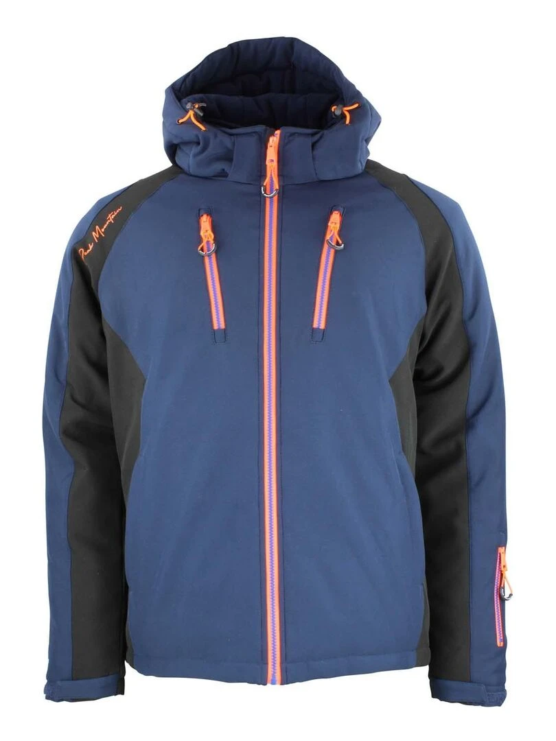 Blouson de ski softshell homme CABILAN PEAK MOUNTAIN Bleu marine