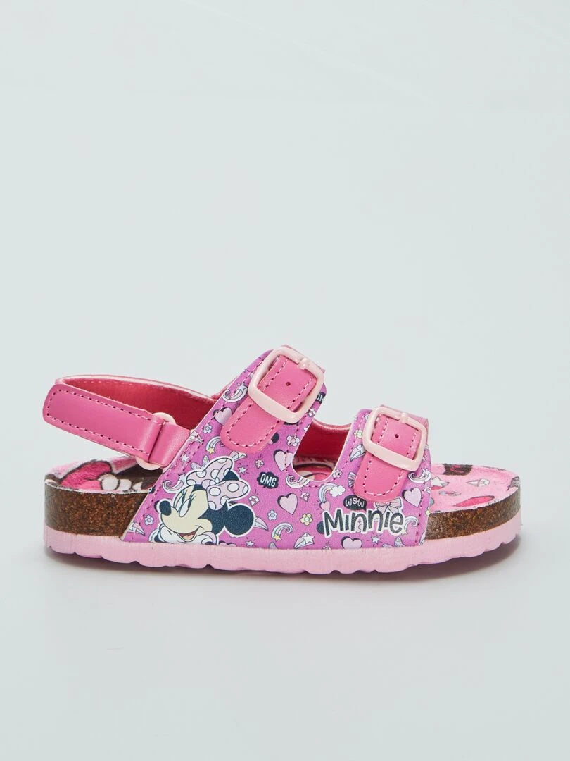 Sandales à brides ‘Minnie’ Rose