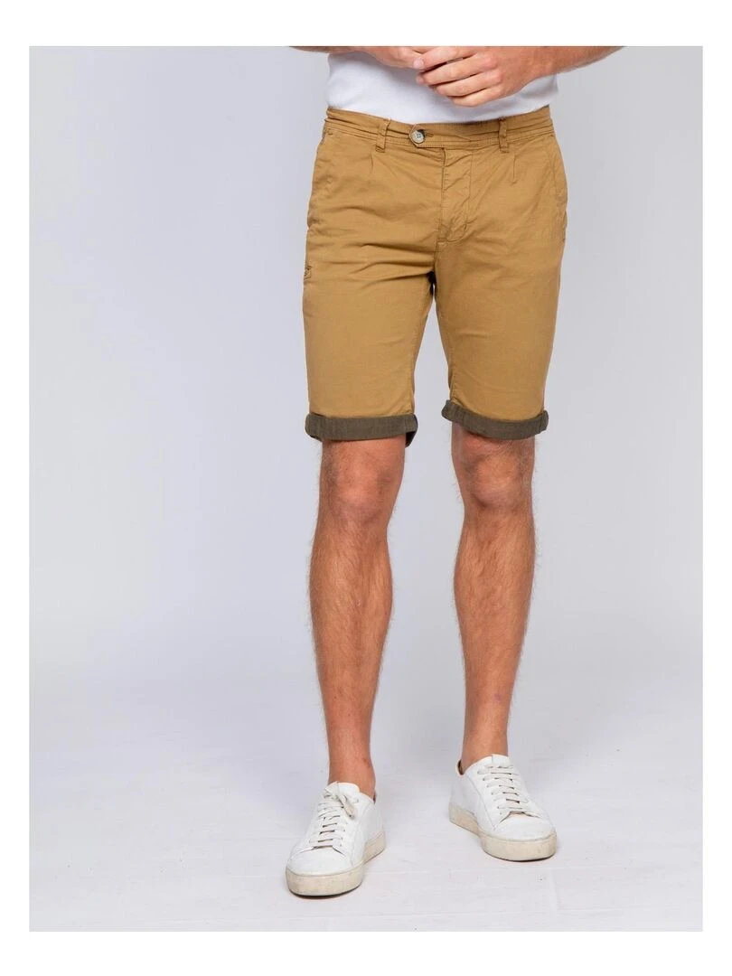 Bermuda chino BARNAS Marron glacé