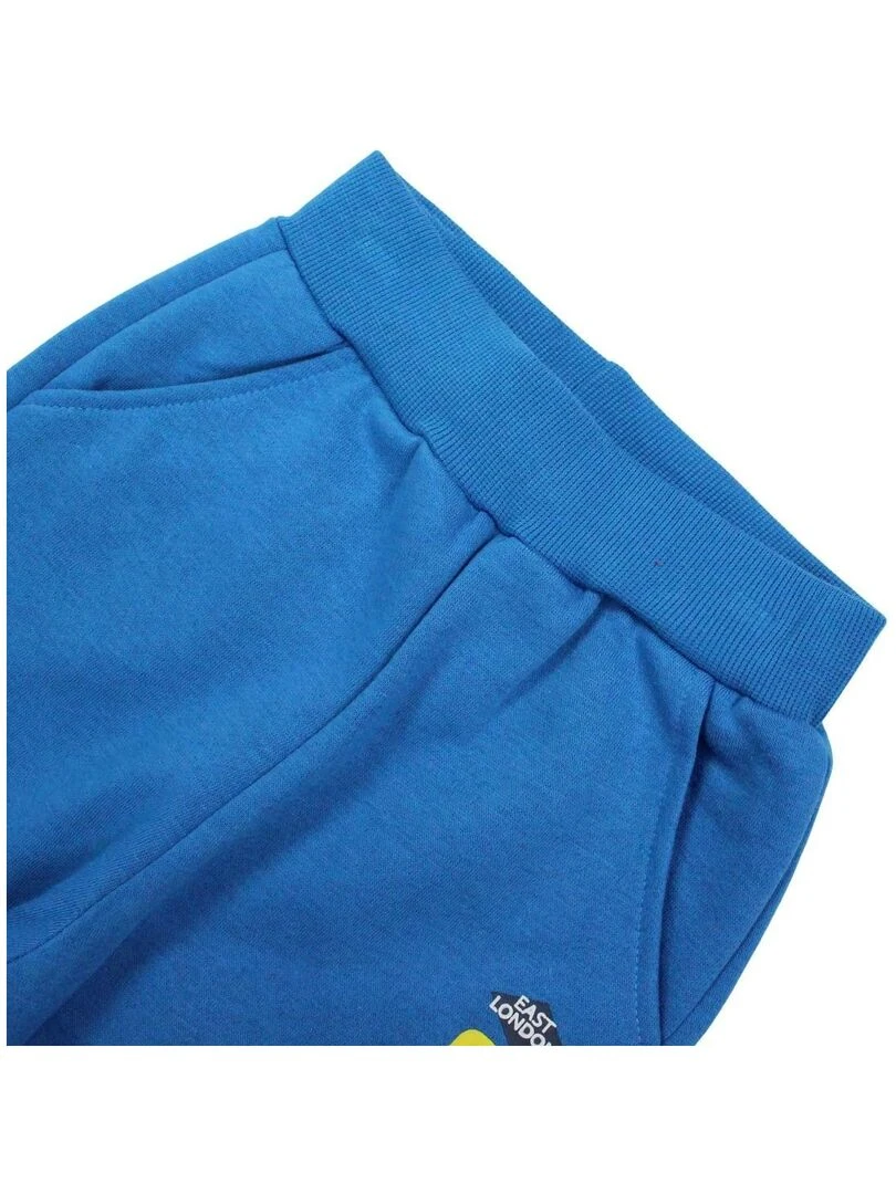 Lee Cooper   Pantalon De Jogging garçon imprimé logo   Bleu