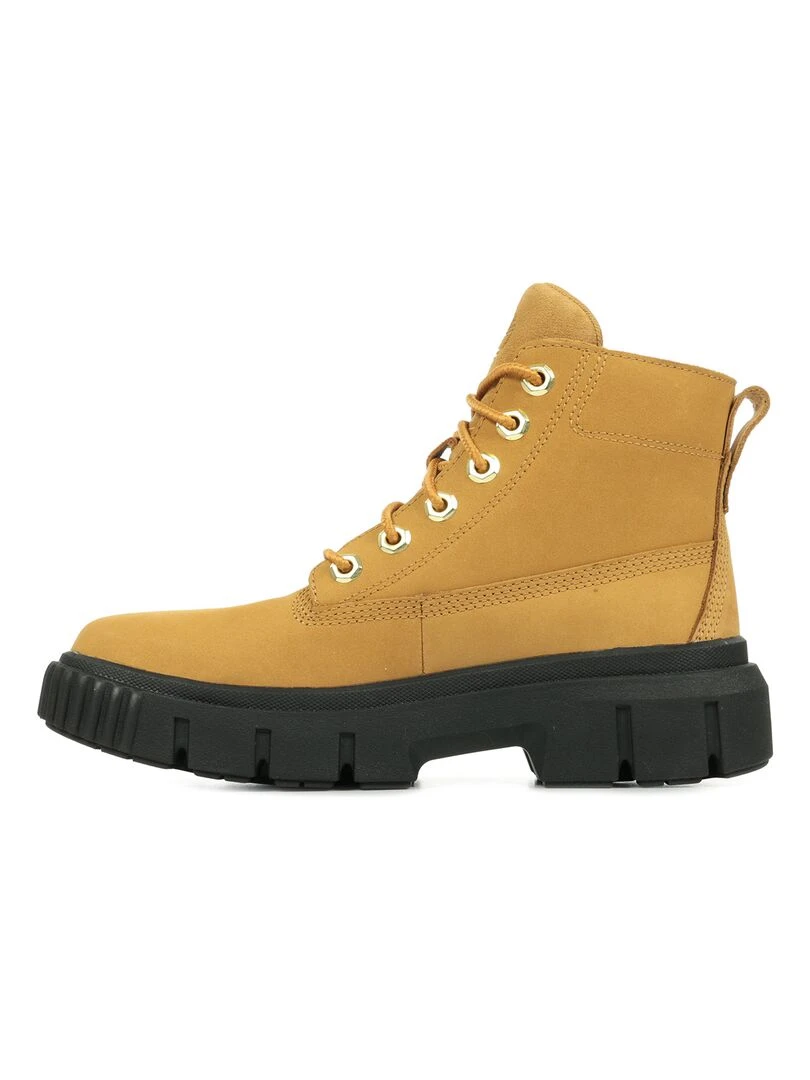Boots Greyfield Leather Boot   Marron
