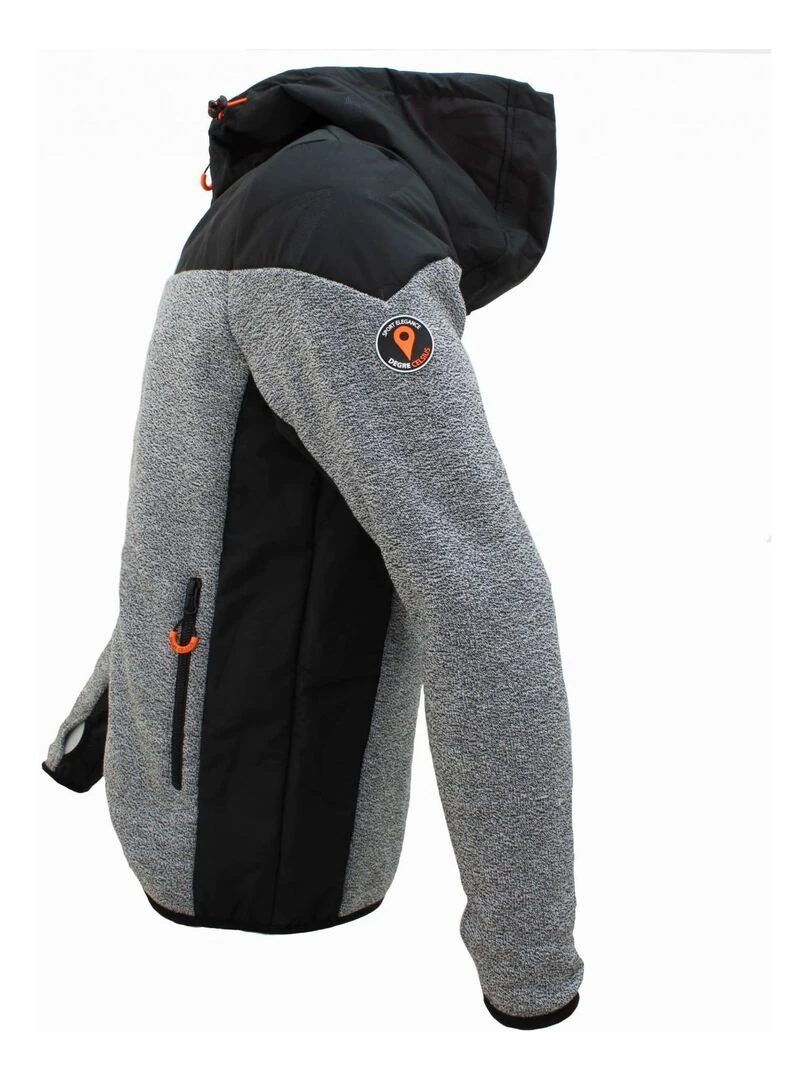 Blouson polaire homme COOPER   DEGRE CELSIUS   Orange