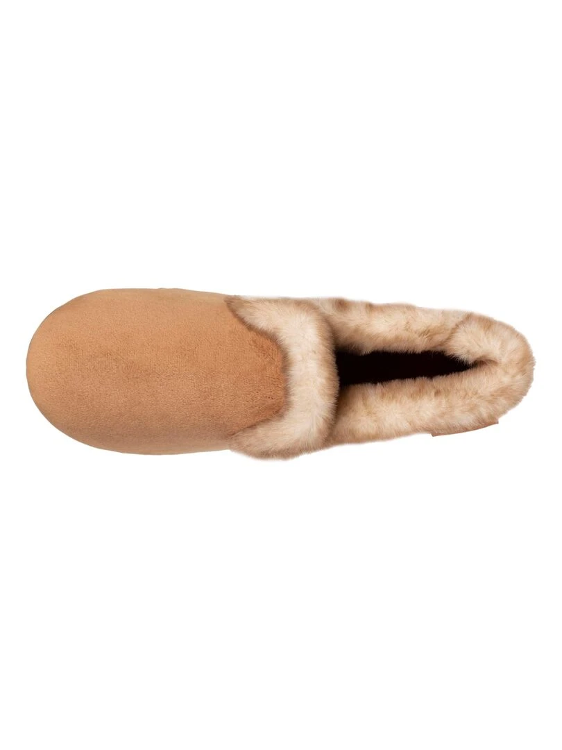 Chaussons charentaises recyclées Femme Camel Camel