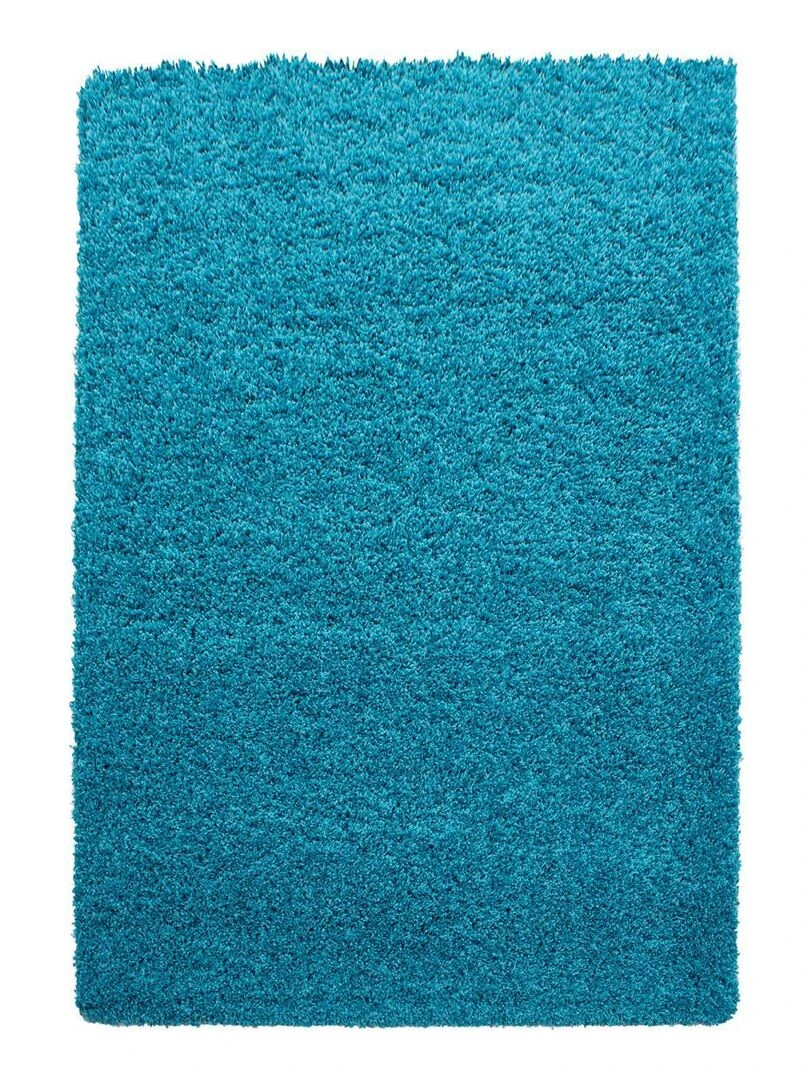 Tapis shaggy UNI C OEKO TEX® Bleu