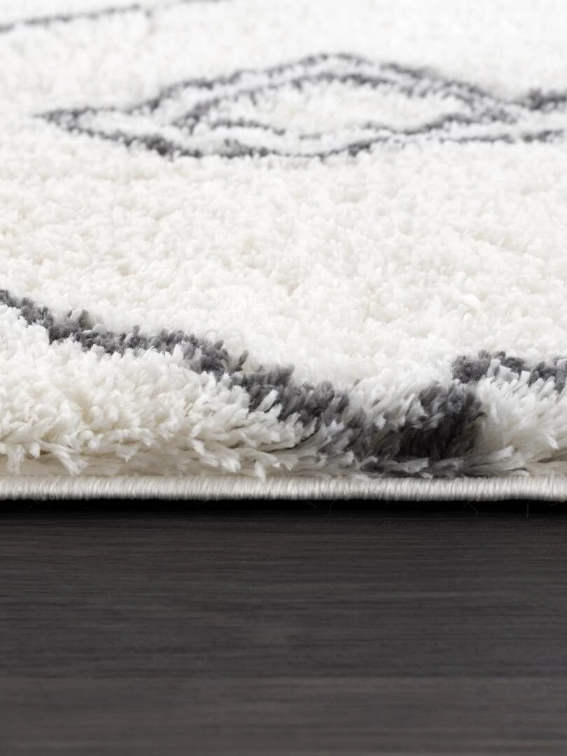 Tapis berbère style DOUX 2   Ecru