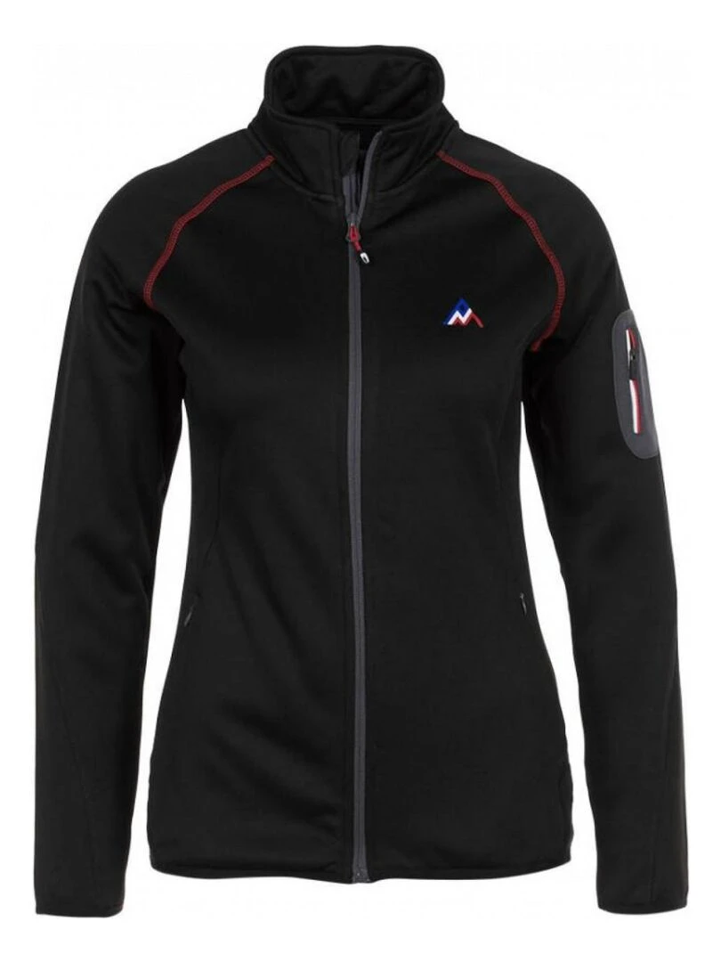 Blouson polarshell femme AMANI Noir Noir