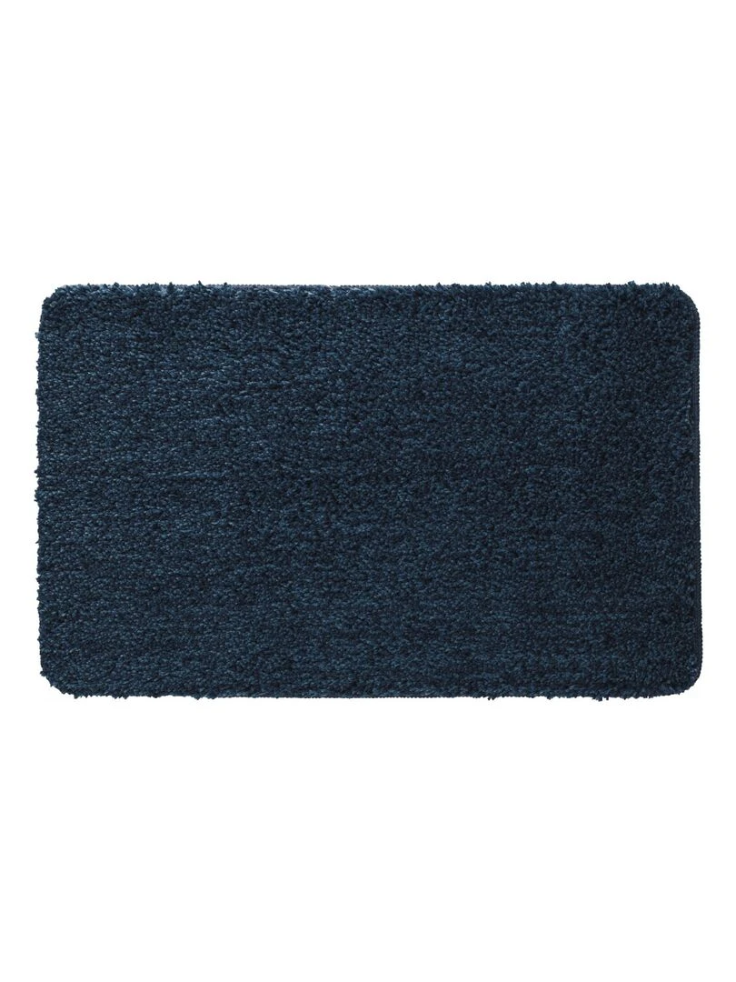 Guy Levasseur Tapis de bain en polyester uni Bleu