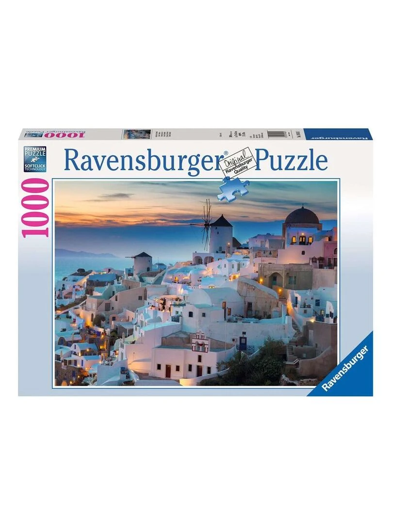 Puzzle Soirée au dessus de Santorin N/A
