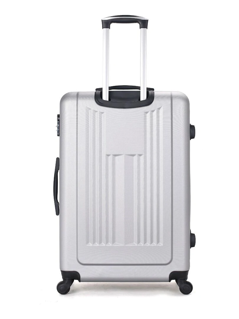 HERO   VALISE GRAND FORMAT ABS LIPARI B  75 CM 4 ROUES   Gris