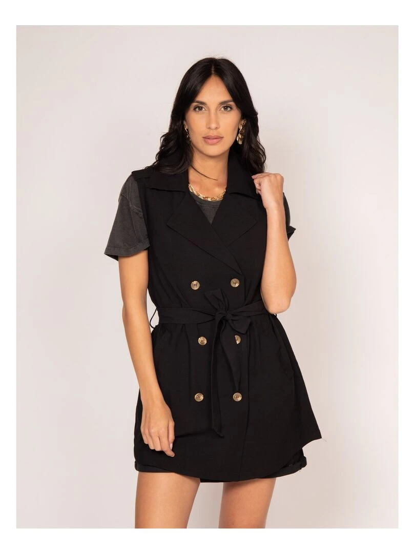 Veste sans manches ULIANA Noir