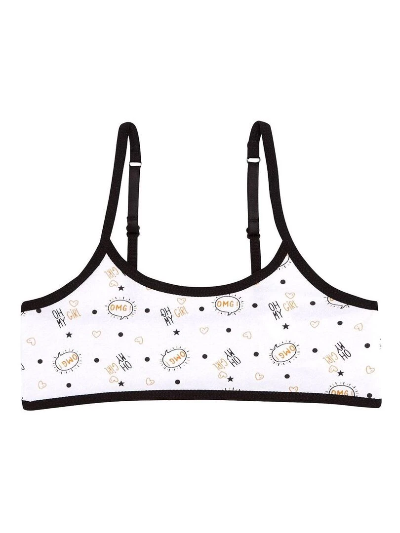 Brassière fille Prague Blanc