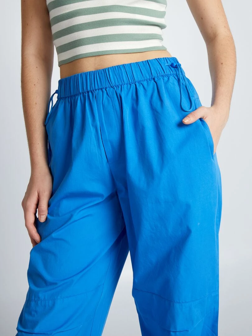 Pantalon léger et large   Bleu