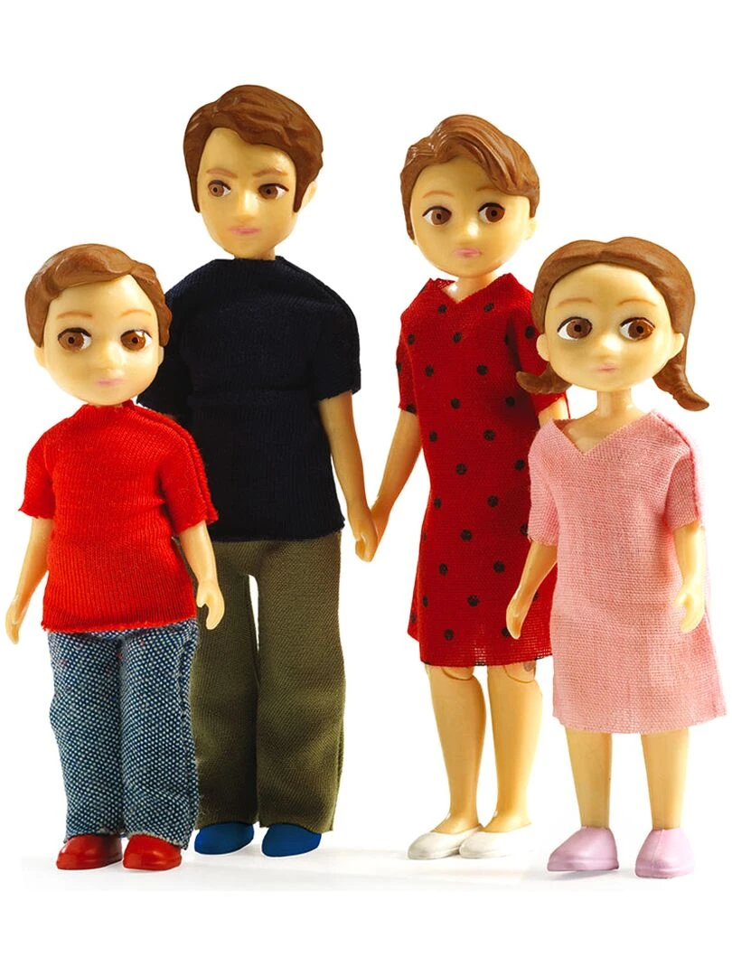 Famille pour maisons de poupées Petit Home : Thomas et Marion N/A